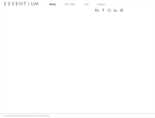 Tablet Screenshot of essentium.pro